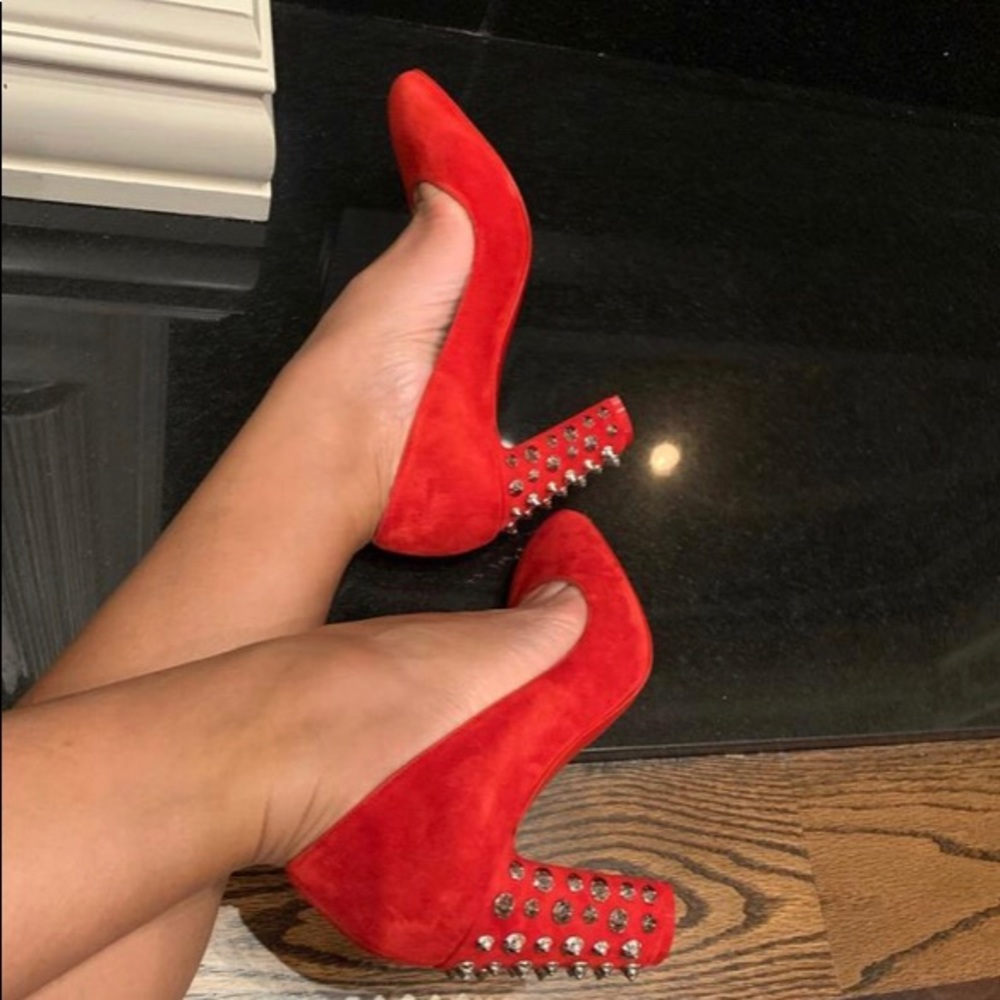 Christian Louboutin Donna Stud Spikes 85